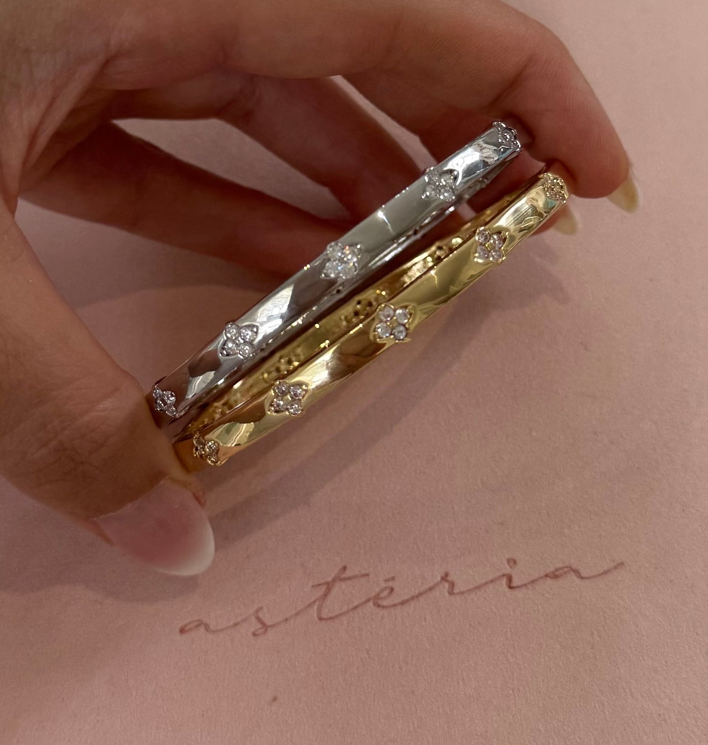 Clover Cheap & Chic Bangle (Mix Metal, Gold & Silver)