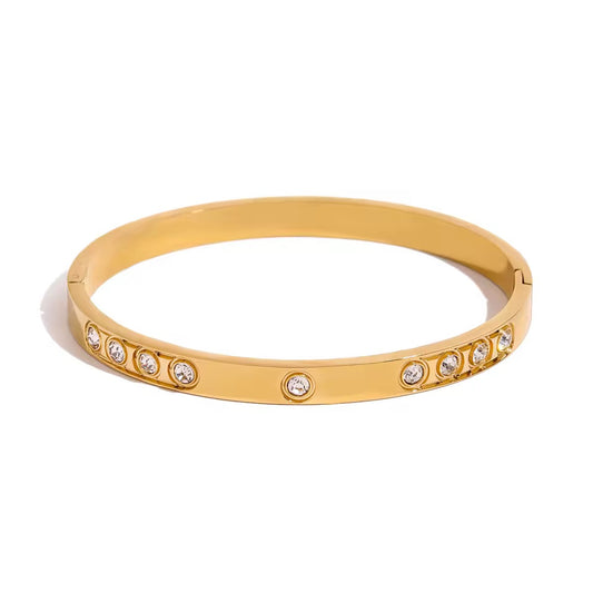 Gold City Glitz Bangle