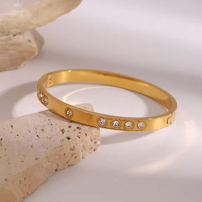 Gold City Glitz Bangle