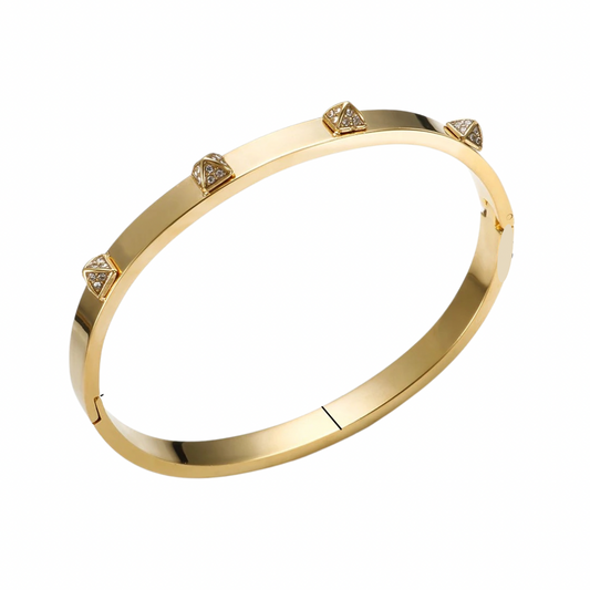 Gold Elitist Bangle