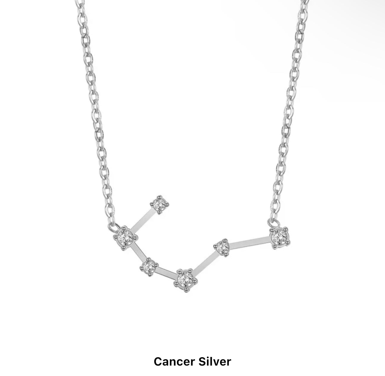 Silver Constellation Necklace (S.Steel)