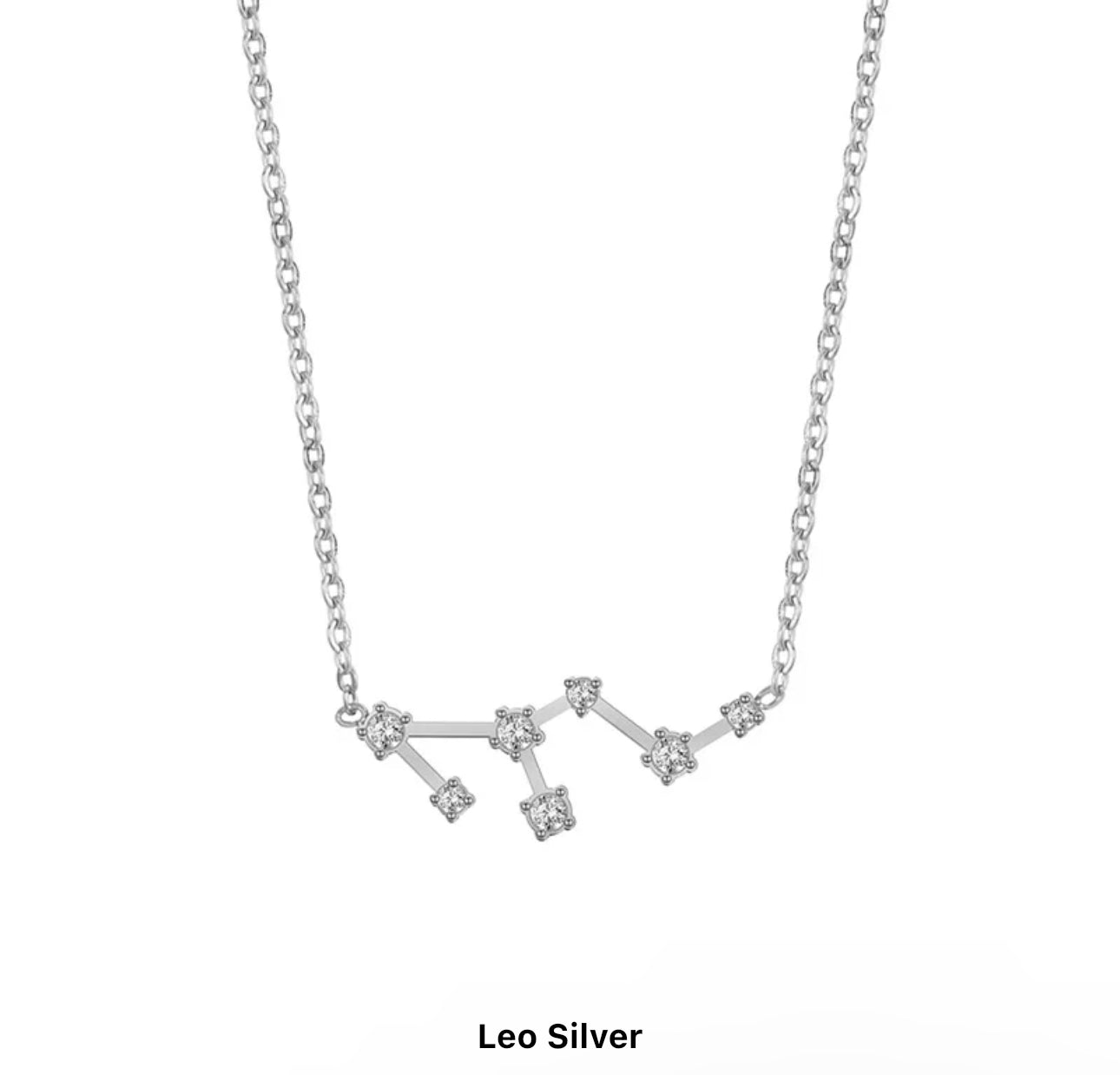 Silver Constellation Necklace (S.Steel)