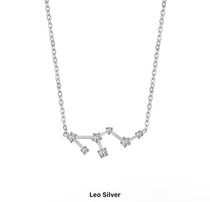 Silver Constellation Necklace (S.Steel)
