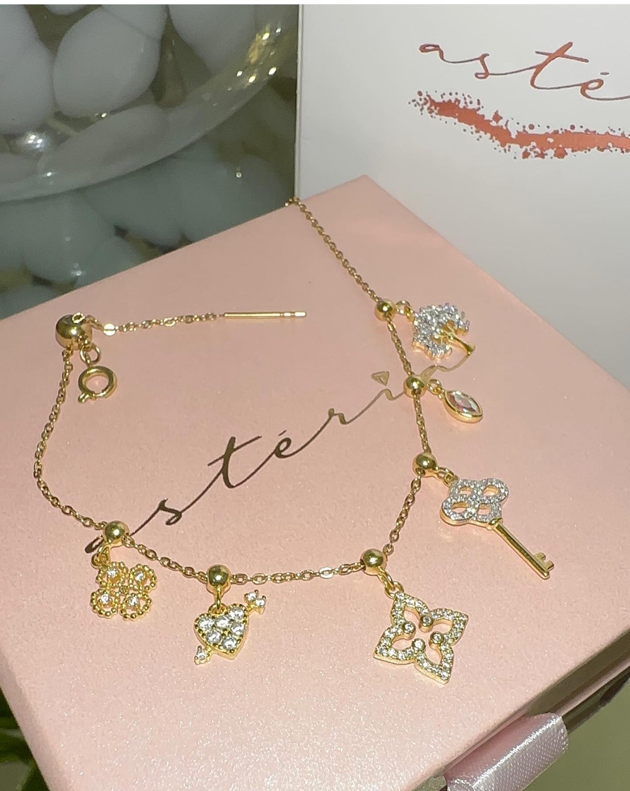 Elite Series Gold Tree Of Life Sparkle Charm (925, Vermeil)