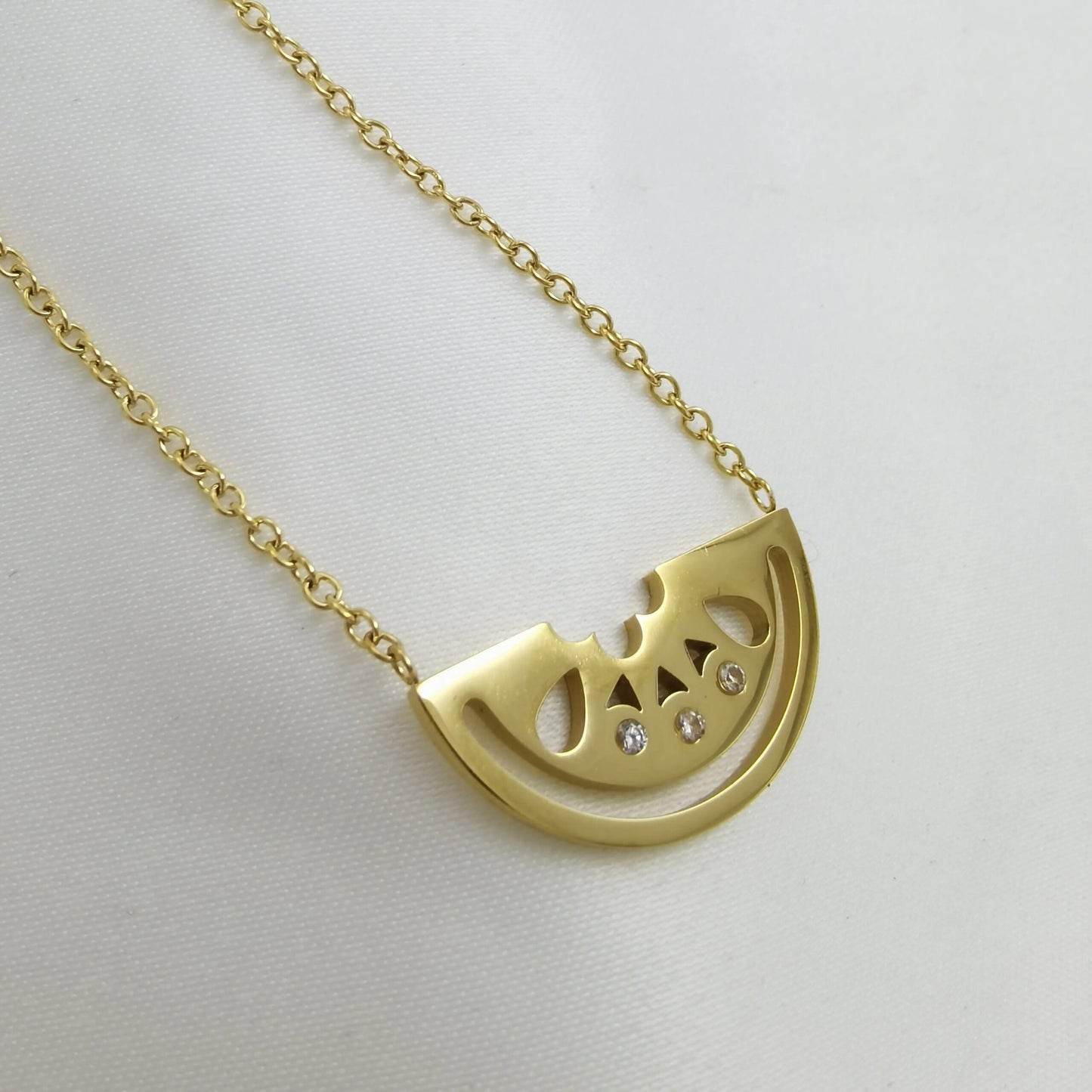 Watermelon Love Necklace (Gold, Silver, Rose)