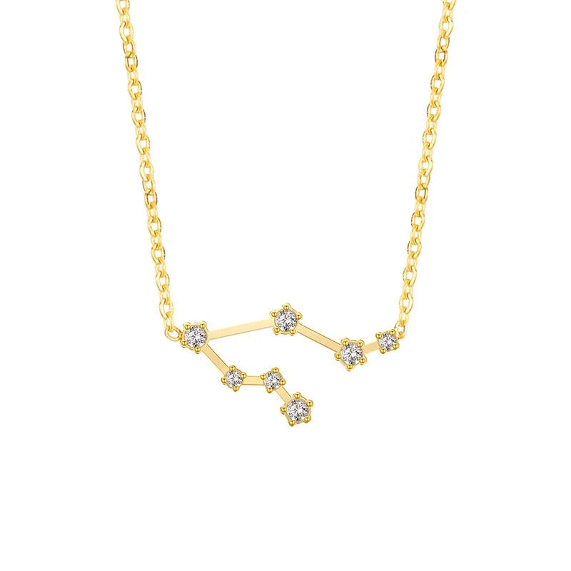 Gold Constellation Necklace (S. Steel)