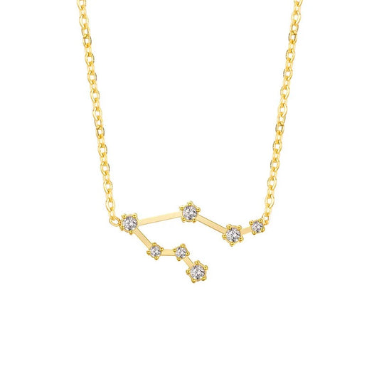 Gold Constellation Necklace (S. Steel)