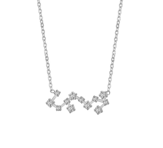Silver Constellation Necklace (S.Steel)