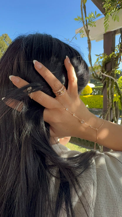 Ayanda Hand Chain (Necklace, Ring, Handchain)