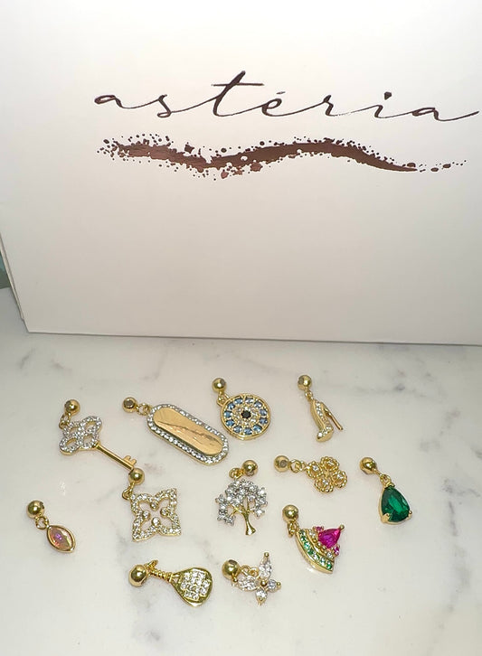 Elite Series Gold Tree Of Life Sparkle Charm (925, Vermeil)