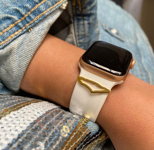 Gold Palestine Forever Apple Watch Clip