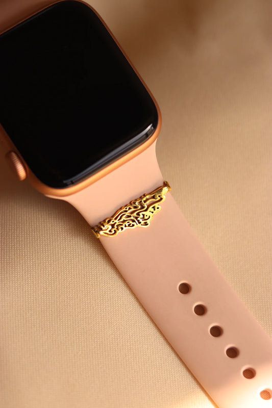 Poetry Calligraphy Apple Watch Slider (Rose, Gold, Silver, Black)