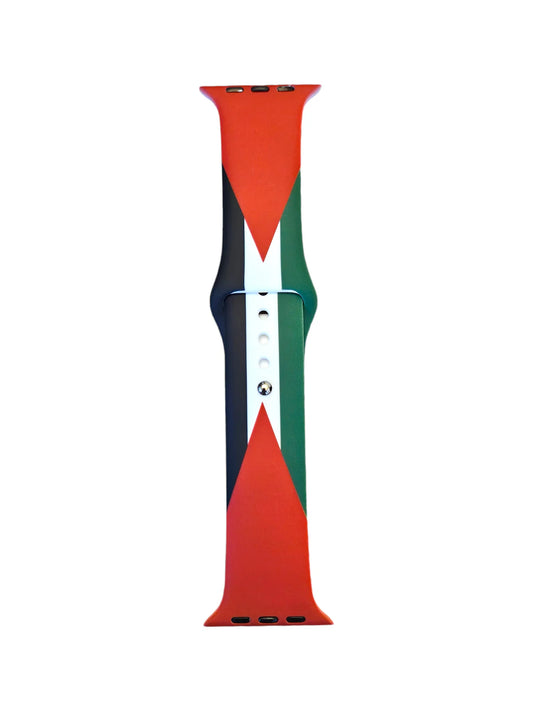 Palestine Flag Smart Watch Strap (42/44/45/46/49mm)