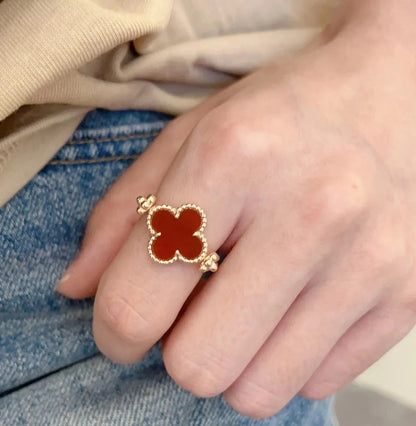 Rose Gold & Vixen Reversible Ring (925, Vermeil)
