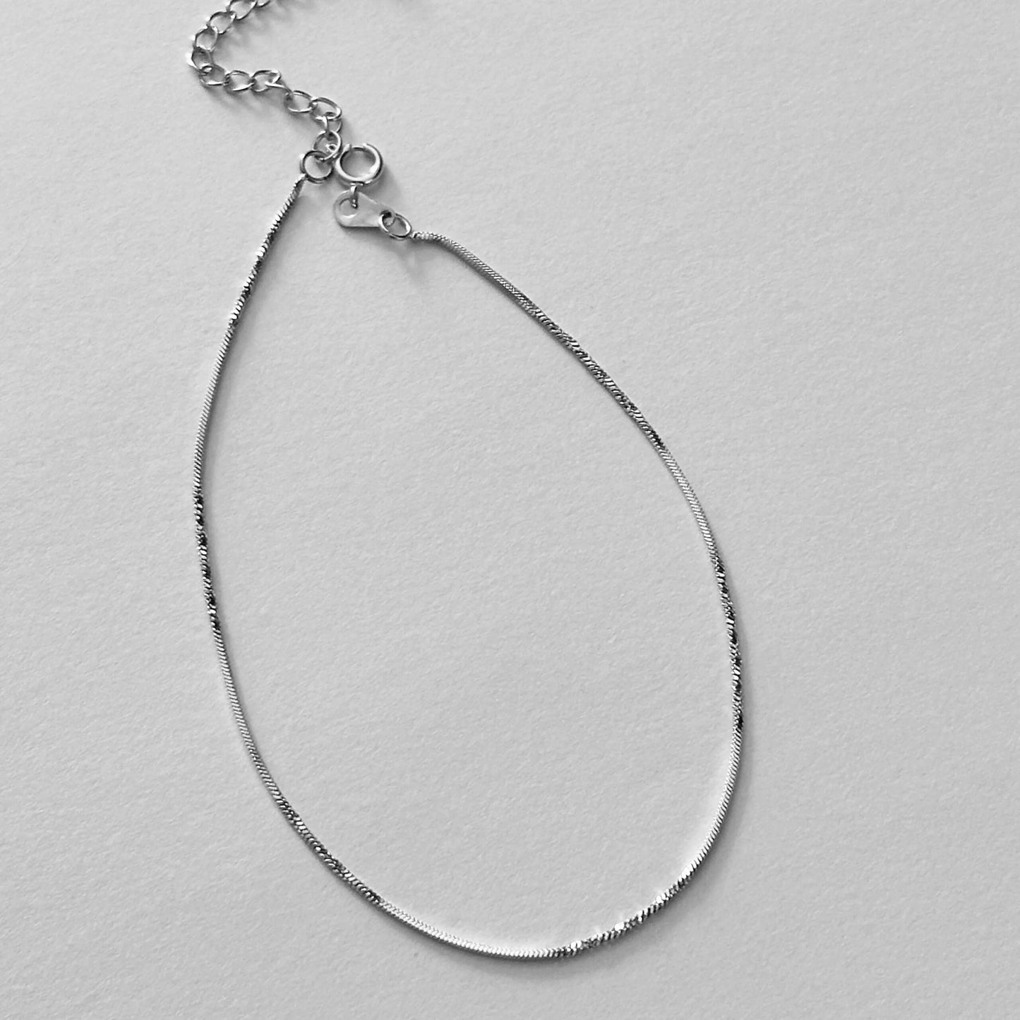 Twisted Glamour Anklet (Stainless Steel)