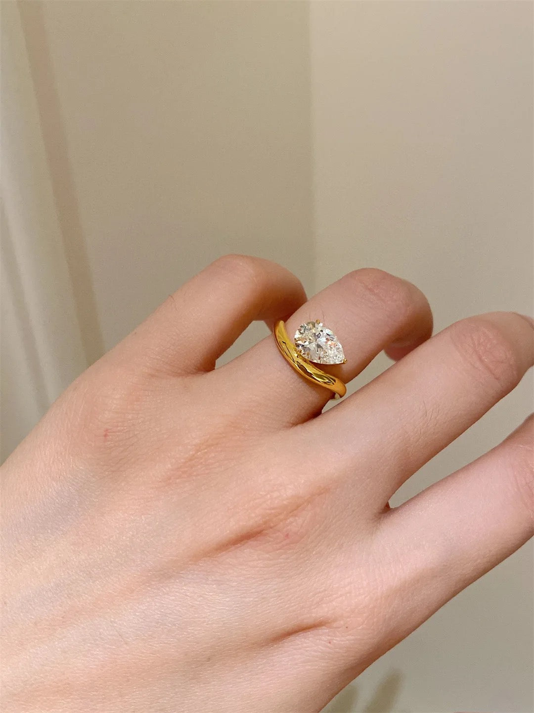 Gold Laylanaah Ring (925, Vermeil)