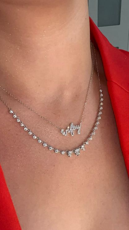 Wifey NSCD Necklace (925, 18k Vermeil Gold & Silver)