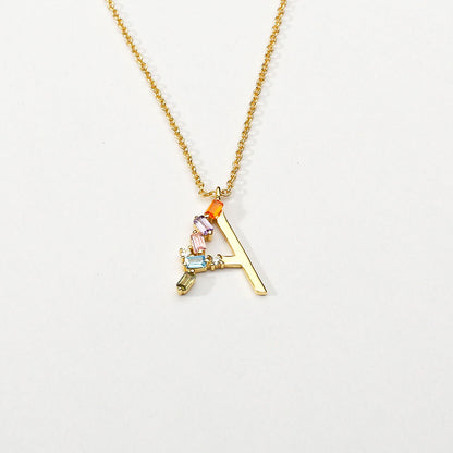 Absolu’ Initial Necklace