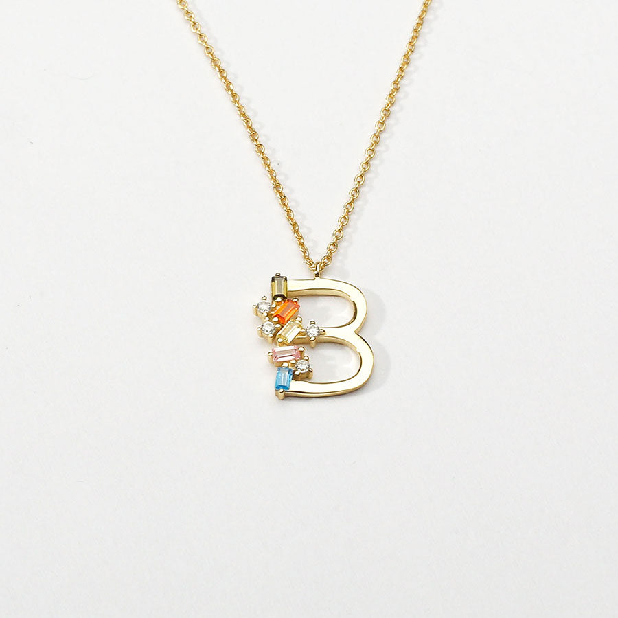 Absolu’ Initial Necklace