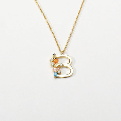 Absolu’ Initial Necklace