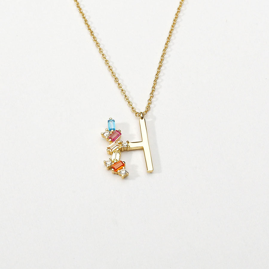 Absolu’ Initial Necklace