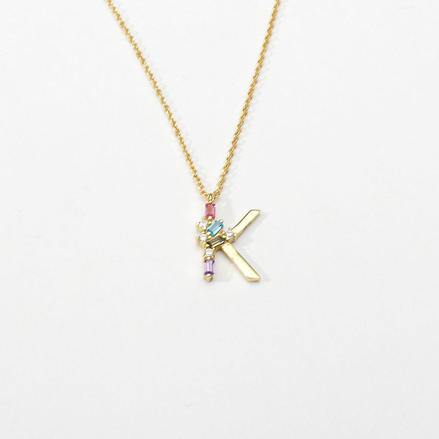 Absolu’ Initial Necklace