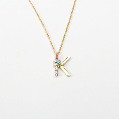 Absolu’ Initial Necklace