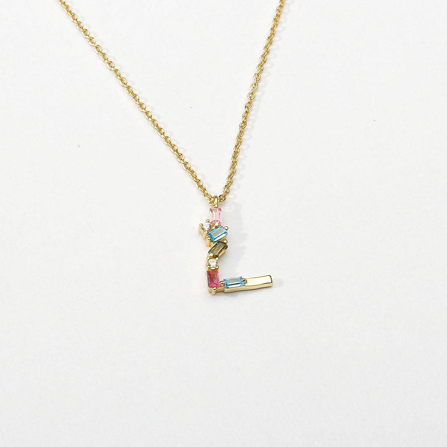 Absolu’ Initial Necklace