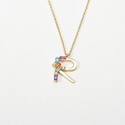 Absolu’ Initial Necklace