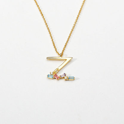 Absolu’ Initial Necklace
