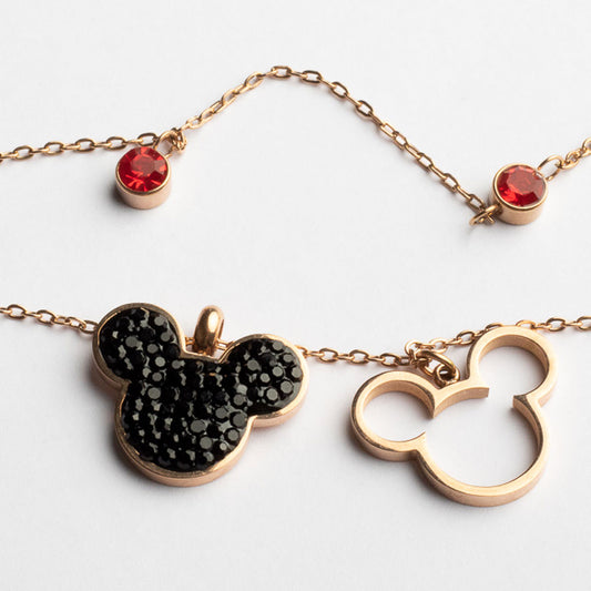 Sweet heart Mickey Necklace