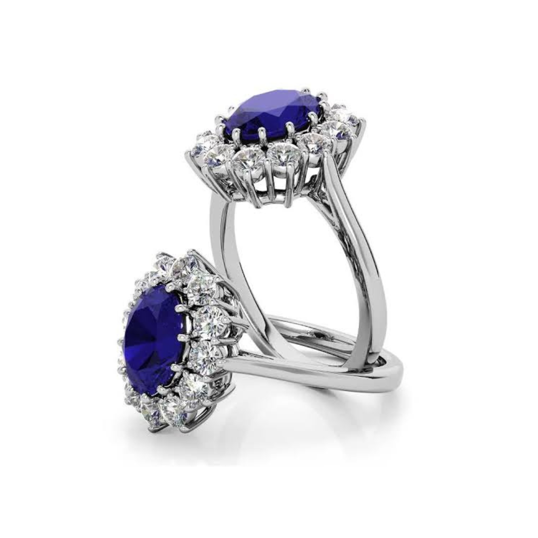 Diana Inspired Silver Ring (925)