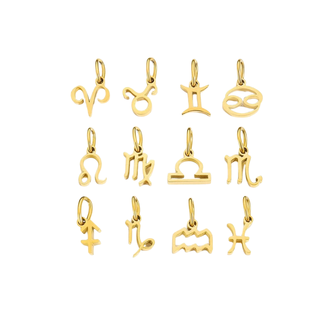 Millenial Series Satin Zodiac Charm