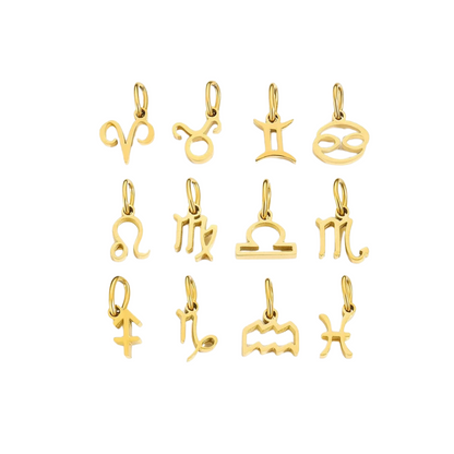 Millenial Series Satin Zodiac Charm