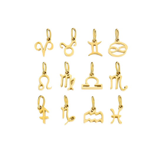 Millenial Series Satin Zodiac Charm