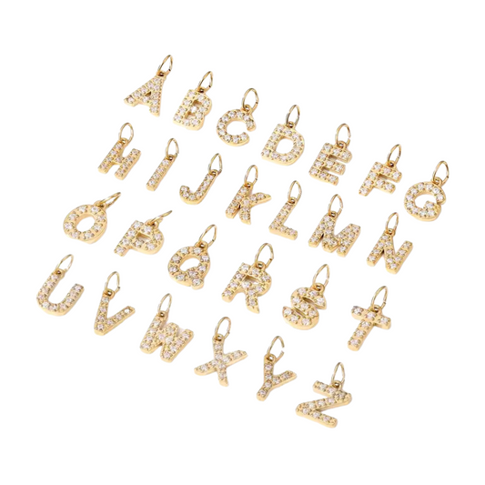 Millenial Series Personalised Cubic Initial Charm