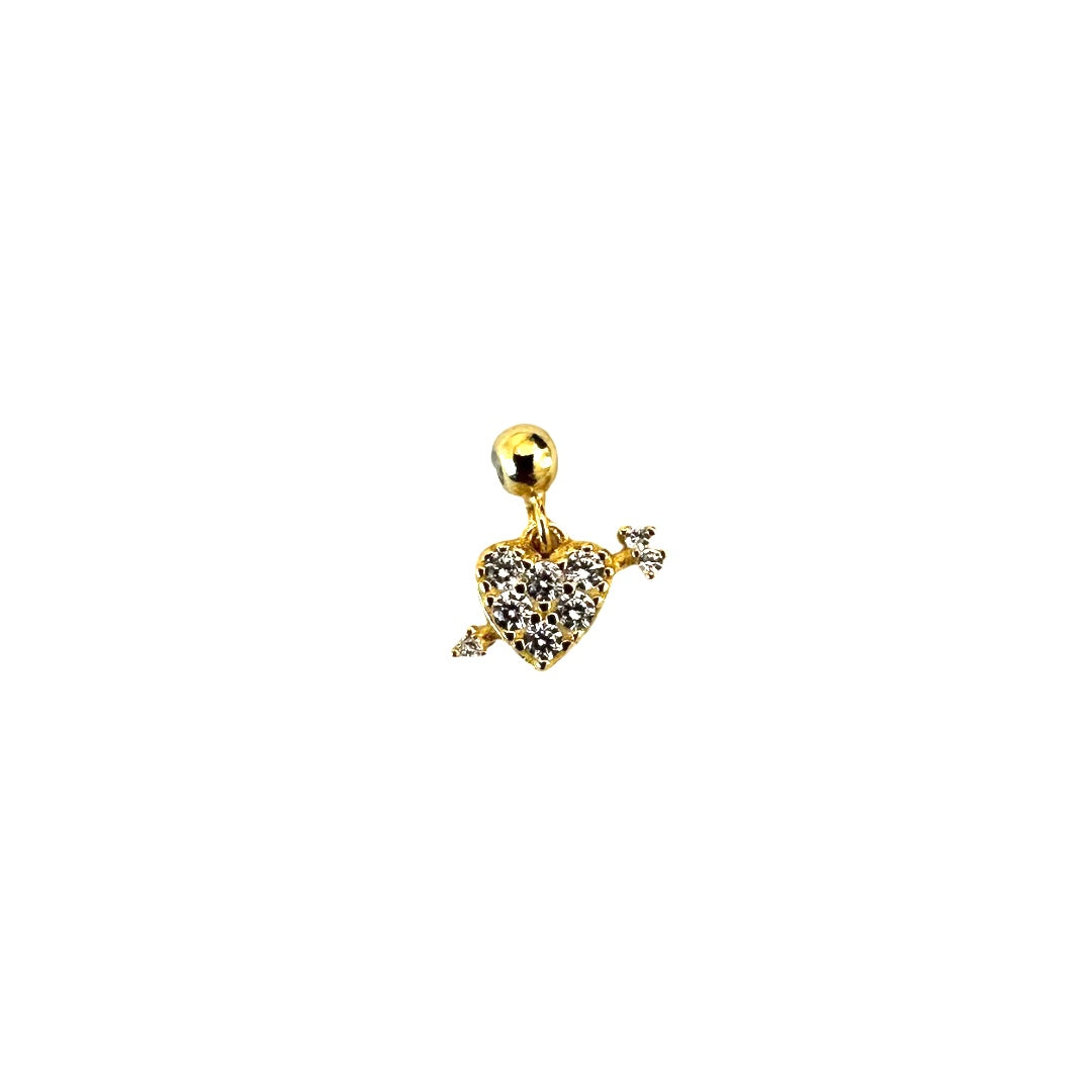 Elite Series Gold Cupid Charm (925, Vermeil)