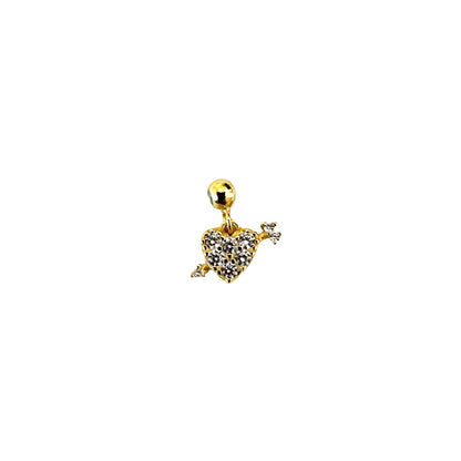 Elite Series Gold Cupid Charm (925, Vermeil)