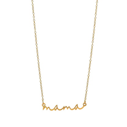Mama Script Necklace (Small & Large)