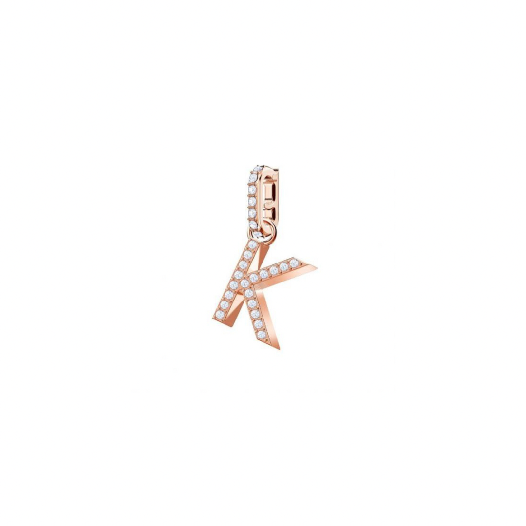 Voyage Series Rose Gold Initial Clip on Charm