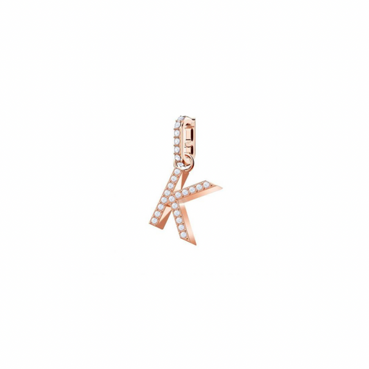 Voyage Series Rose Gold Initial Clip on Charm
