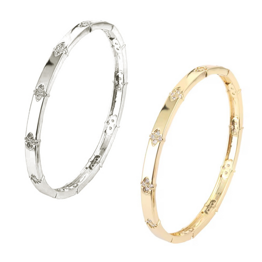 Clover Cheap & Chic Bangle (Mix Metal, Gold & Silver)