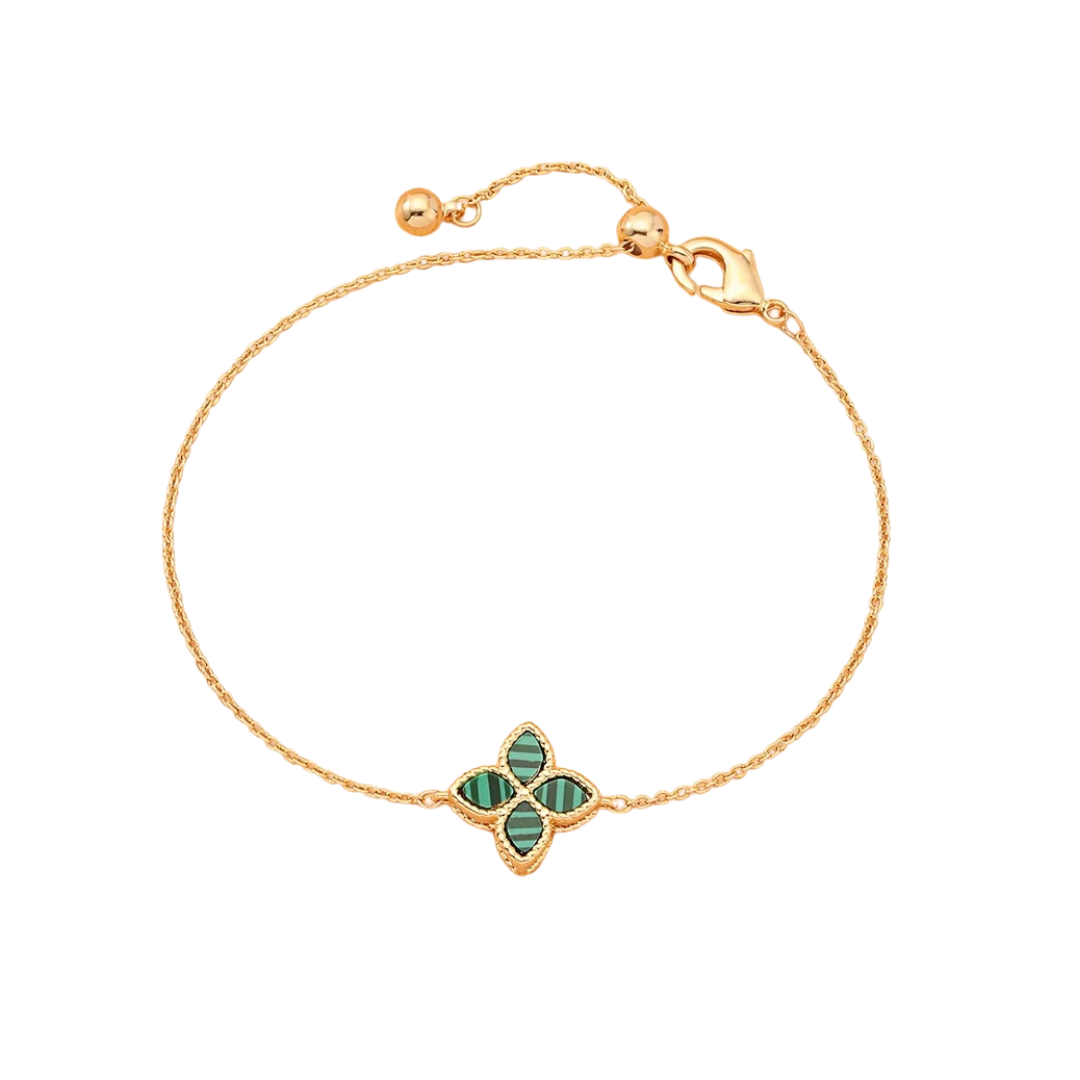 Green & Gold Euro Bracelet