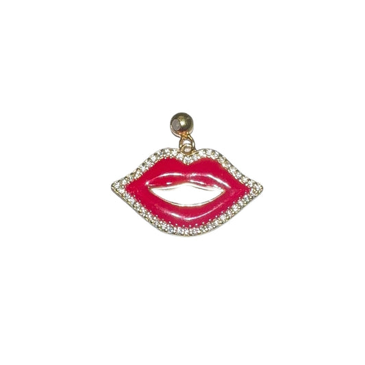 Elite Series Red Lip With NSCD Sparkle Liner Charm (925, Vermeil)