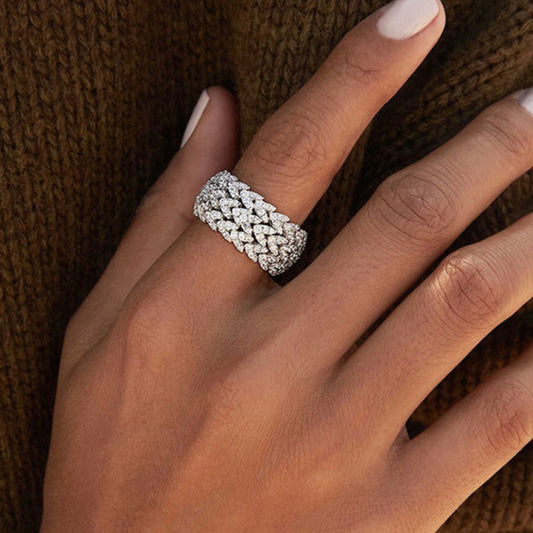 Weave Eternity Ring