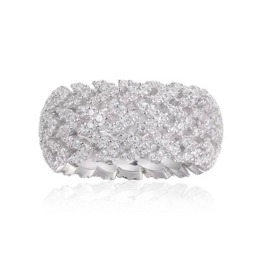 Weave Eternity Ring