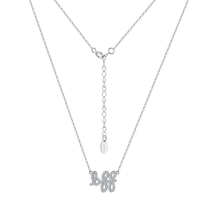 Silver BFF NSCD Best Friends Necklace (925, Vermeil)